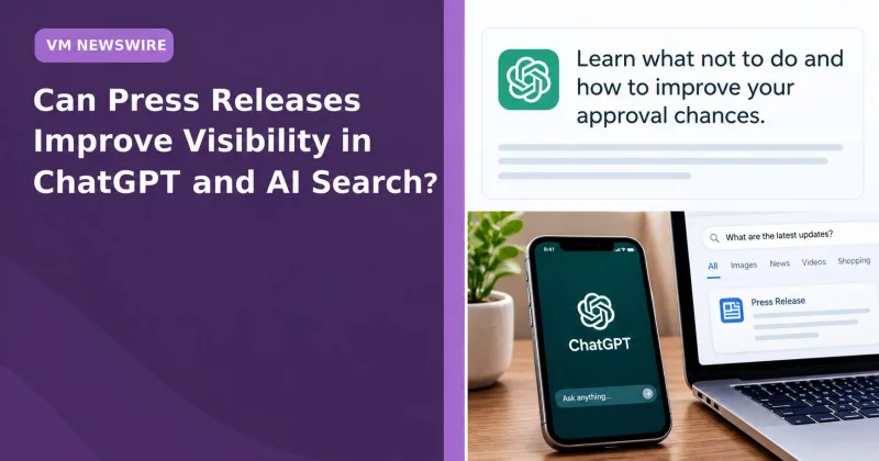 Can Press Releases Improve Visibility in ChatGPT and AI Search?