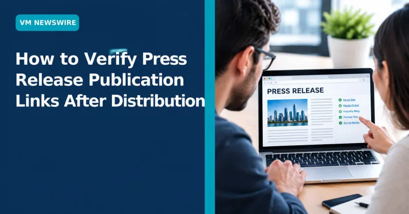 How to Verify Press Release Publication Links After Distribution